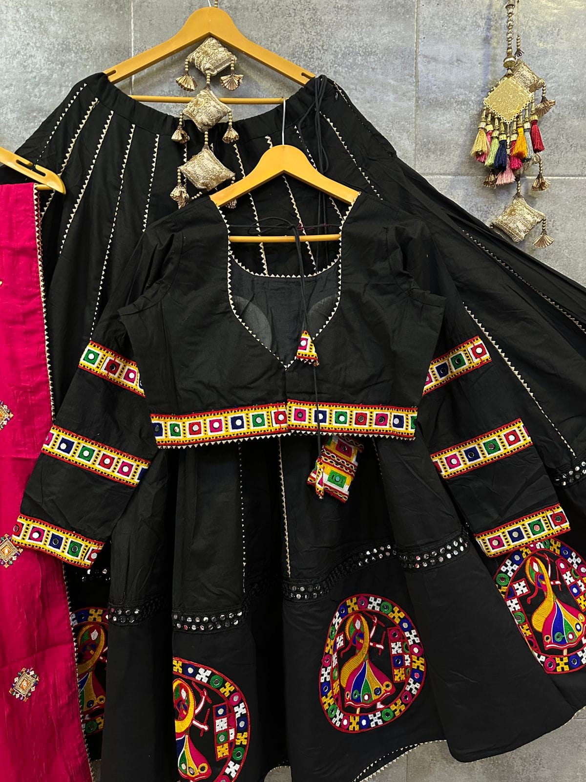 Gamthi Patch work Chaniya Choli