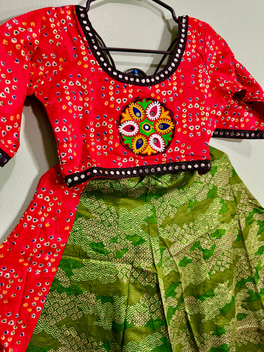 Kids Wear Chaniya Choli pair